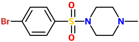 (image for) MC080241 1-[(4-Bromophenyl)sulfonyl]-4-methylpiperazine